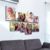 Personalized Canvas Wall Display 32″x65″ 8