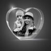 Personalized Mothers day gift 3D Crystal Heart | Mother's day special | Womens Day 12