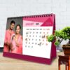 2024 Personalized Desktop Calendar | Table top Photo Calendar | 9 x 6 Inches Horizontal Design 03 30
