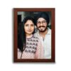 Personalized Brown Synthetic Photo Frame Design 25 12