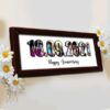 Personalized Frame The Date | Anniversary 10