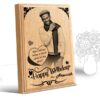 Personalized Birthday Gifts (4 x 6 in) | Photo on Wood | Wooden Engraving Photo Frame & Plaques for Boy 8