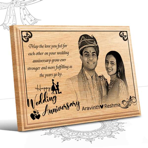 Buy Wooden Engraved Photo, Laser Engraved, Wood Portrait, Custom Wood  Photo, Engraved Gifts, Photo on Wood, Engraved Photo Plaque, Wood Log  Online in India - Etsy