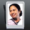 Personalized Car Dashboard 6 x 9 cm Single | CM Mamata Banerjee 10