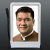 Personalized Car Dashboard 6 x 9 cm Single | CM Pema Khandu 11