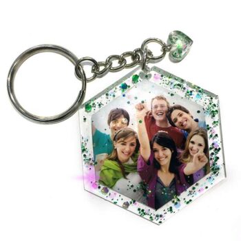 Online Printing of Personalized Round Rotating Metal Key Chain in Mumbai