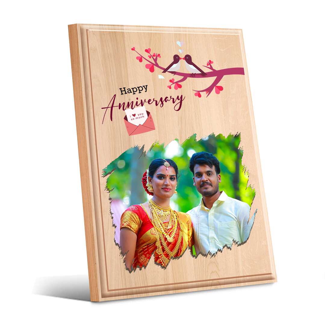 Customized wooden photo gift frames with text -Presto